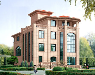 三层豪华复式带电梯别墅