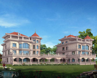 欧式四层豪华别墅