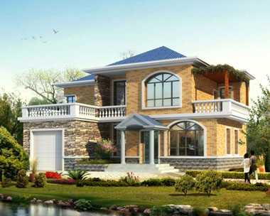 简洁实用型现代别墅图